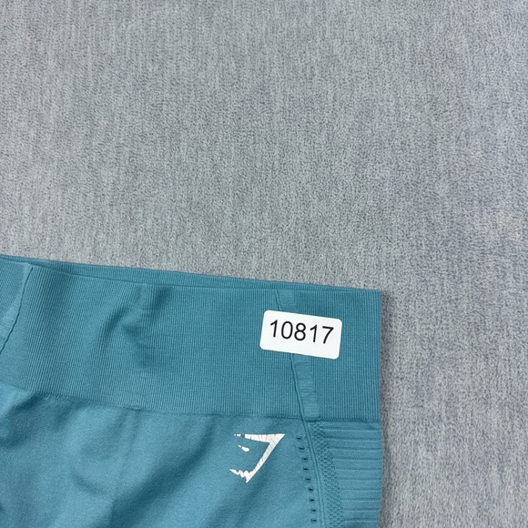 Gymshark Leggings Womens Small Blue Flawless Knit Tight 26" Yoga Gym Pants - Picture 13 of 13